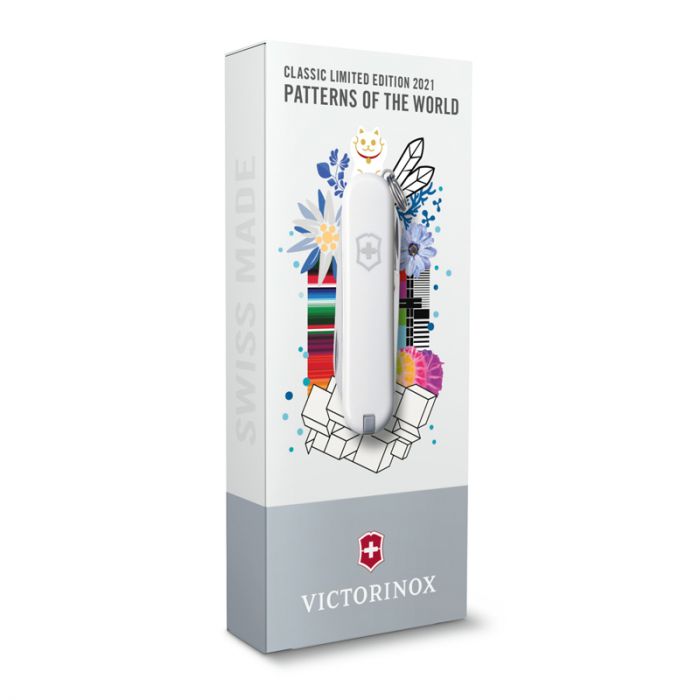 Нож-брелок Classic Alpine Edelweiss Victorinox, 7 функций