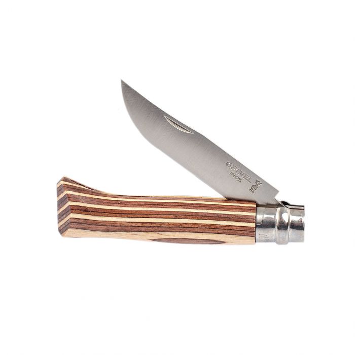 Складной Нож Opinel №08, Sandvik 12C27, береза, 002388