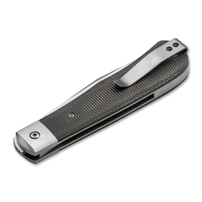 Складной нож Boker Bonfire Micarta, сталь D2, рукоять сталь/микарта