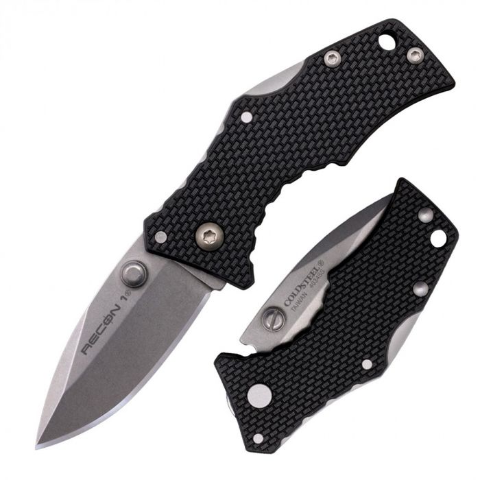 Складной нож Cold Steel Micro Recon 1, сталь 4034SS, рукоять Griv-Ex