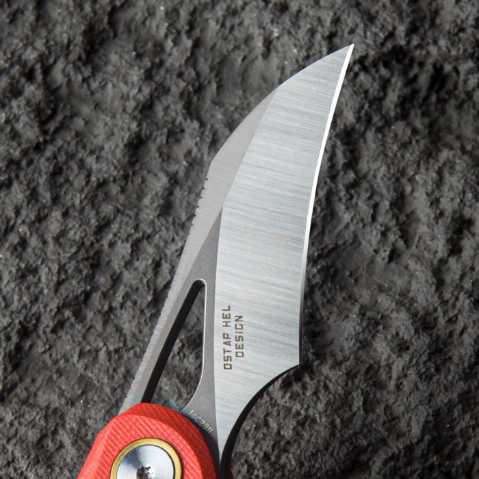 Складной нож Bestech Bihai, сталь 14C28N, рукоять G10, красный