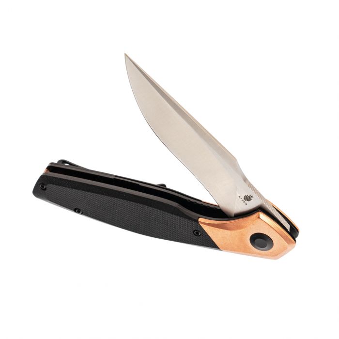 Складной нож Kizer Grazioso, сталь N690, рукоять микарта, черный