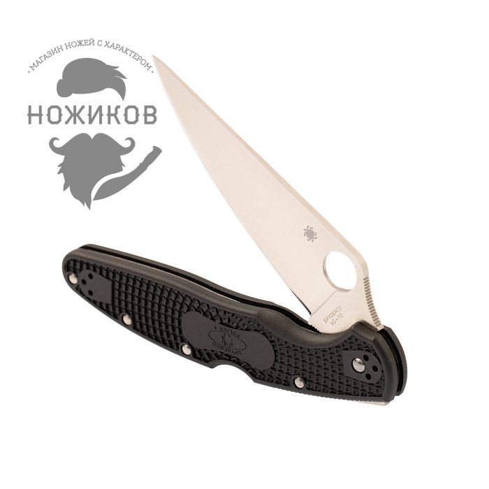 Нож складной Spyderco Police 4C07PBK4, сталь VG-10
