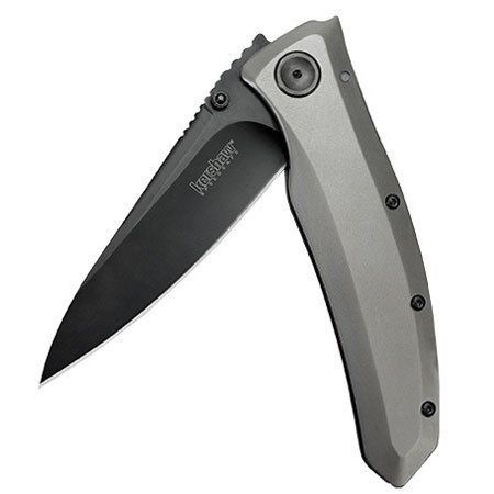 Складной полуавтоматический нож Kershaw Grid K2200, сталь 8Cr13MoV, рукоять нержавеющая сталь
